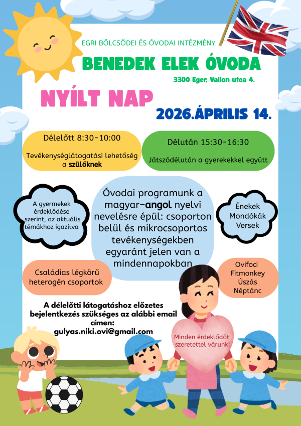 Nyílt nap az óvodánkban